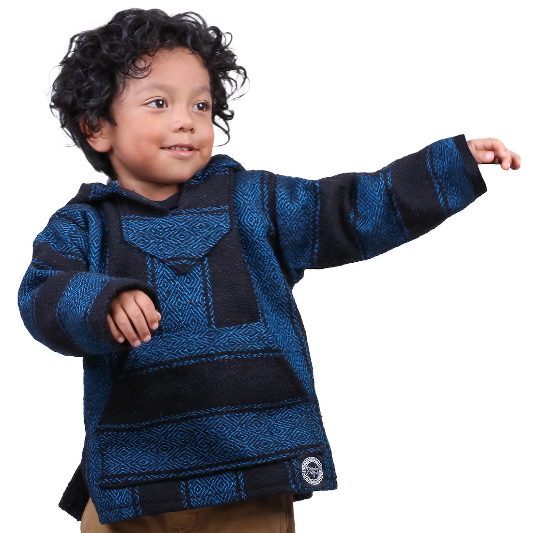 Kids baja poncho cheap