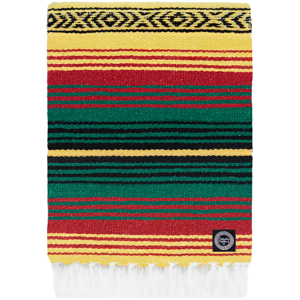 red green and yellow serape by orizaba original - "Ikal"