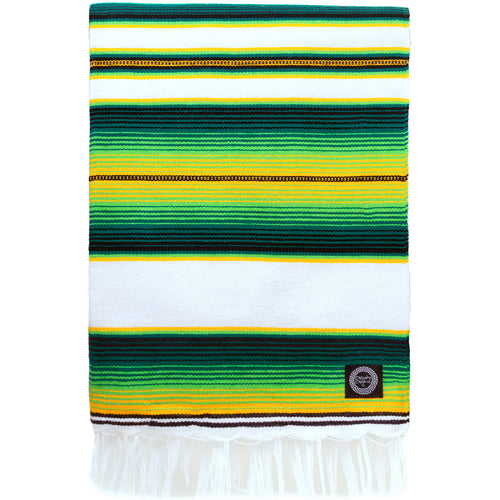 Couverture vintage Saltillo Serape, mexicain coloré vif